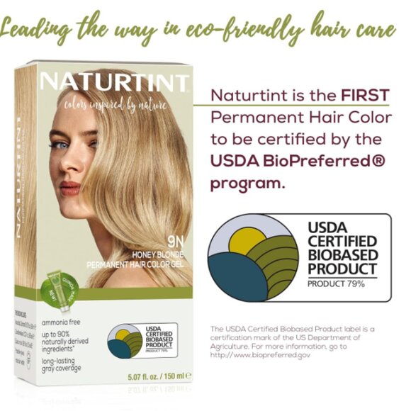 Naturtint 9N Honey Blonde Permanent Hair Color - Ammonia Free, Vegan - NEW - Picture 1 of 5